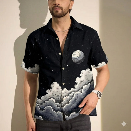 Black Moon Mens Premium Shirts