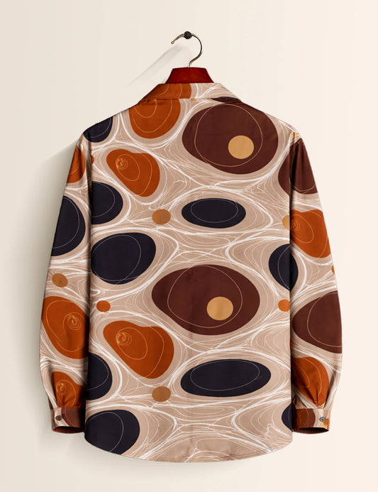 Brown Mocha Premium Mens Shirt