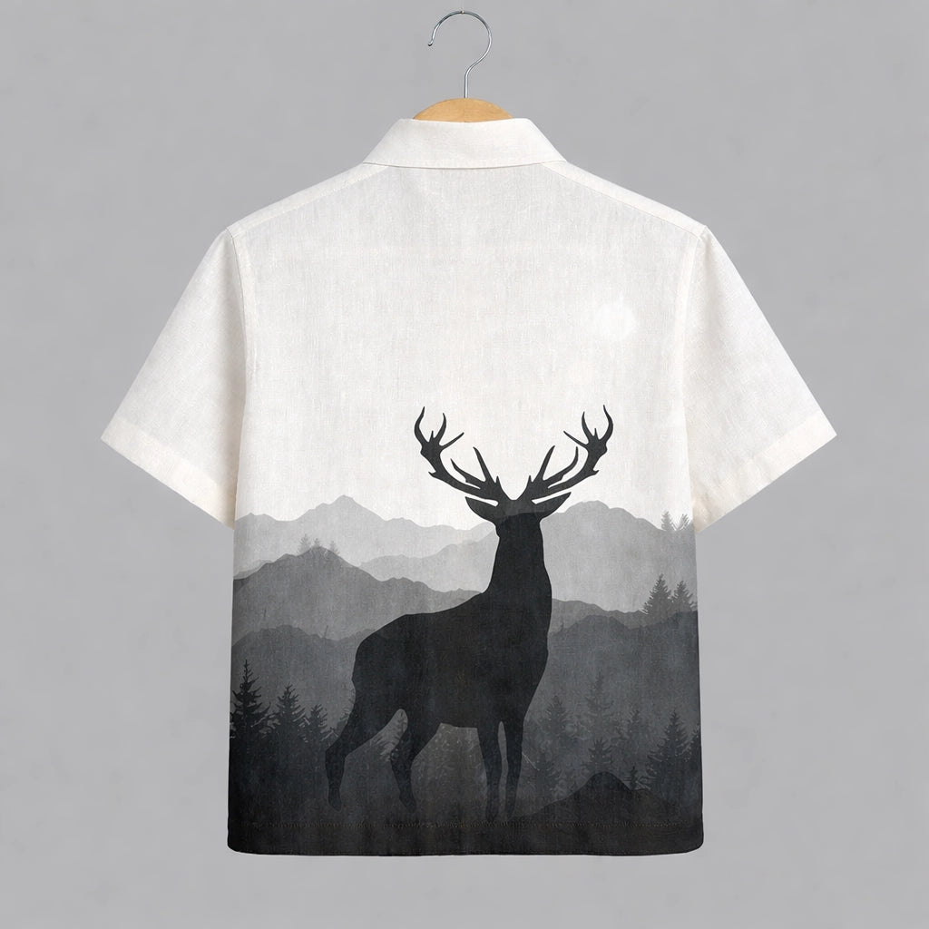 Night Deer Mens Premium Shirts