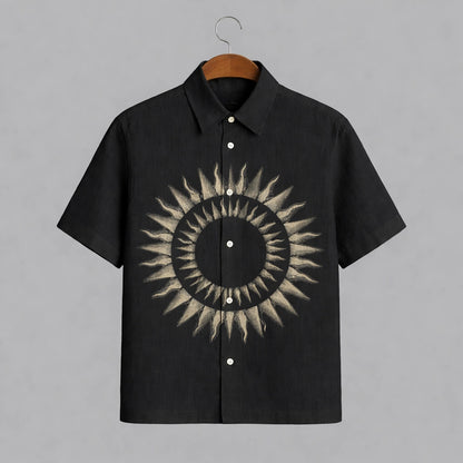 Black Circle Mens Premium Shirts