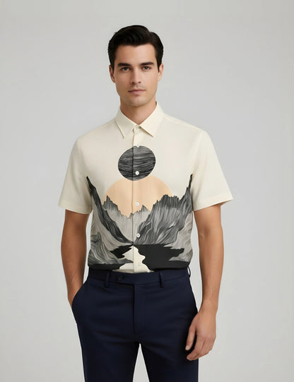 Black Moon Mens Premium Shirts