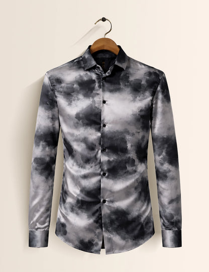 Black Smokey Premium Mens Shirt