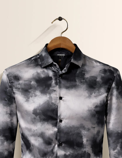 Black Smokey Premium Mens Shirt