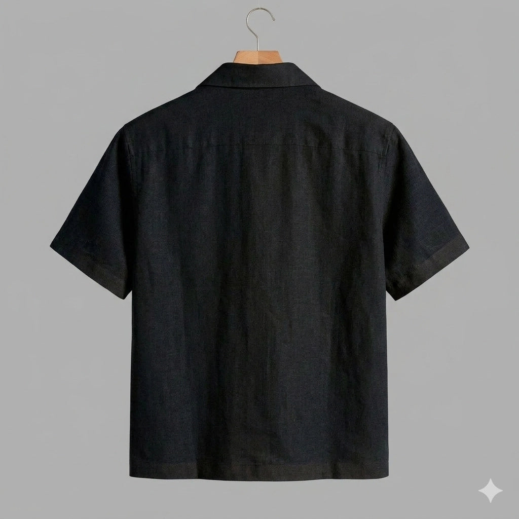 Black Butterfly Mens Premium Shirts