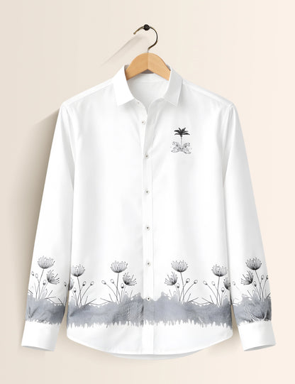 Bottom Petals Premium Mens Shirt
