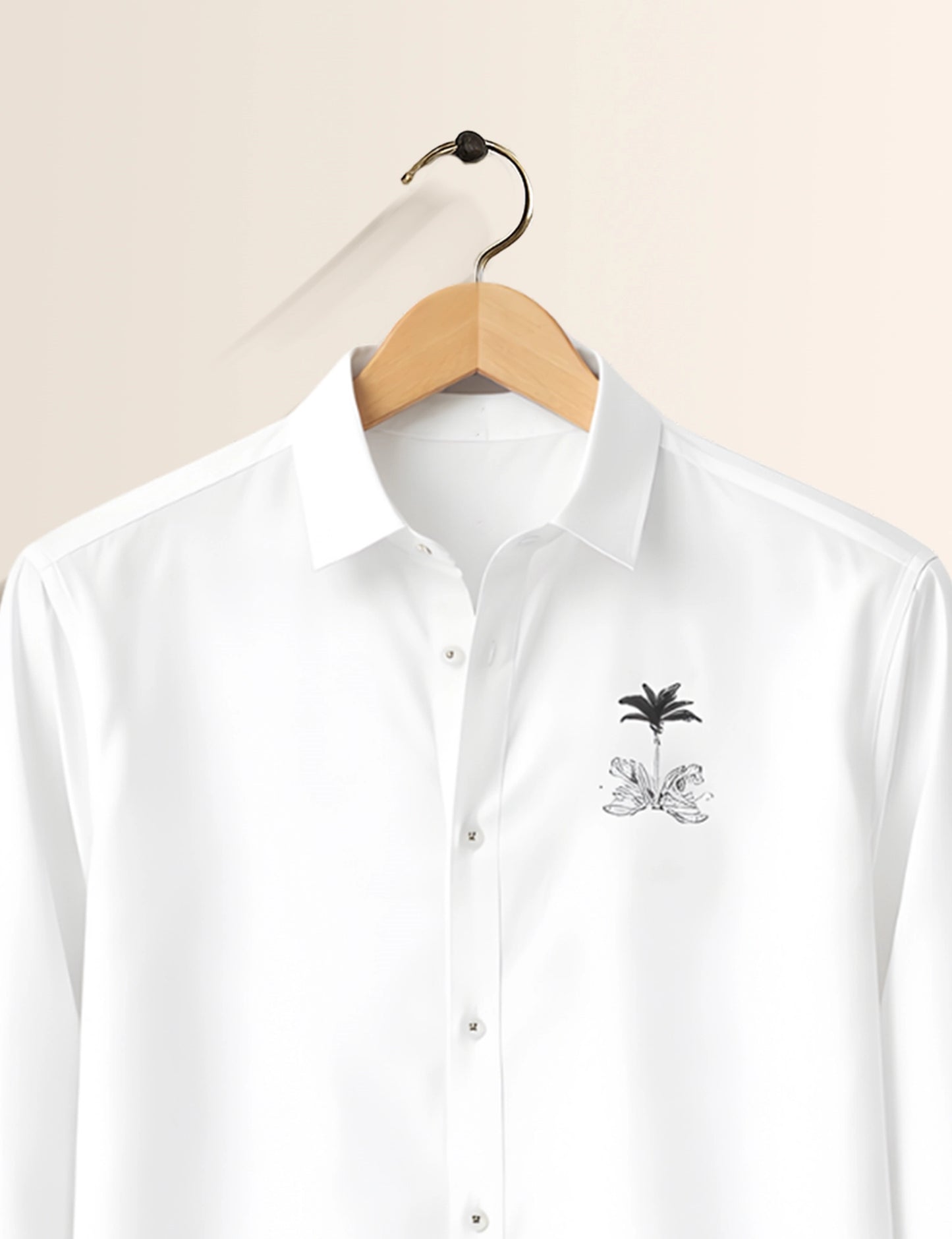 Bottom Petals Premium Mens Shirt