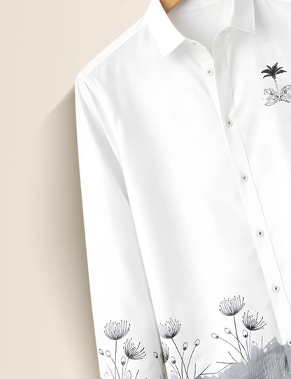 Bottom Petals Premium Mens Shirt
