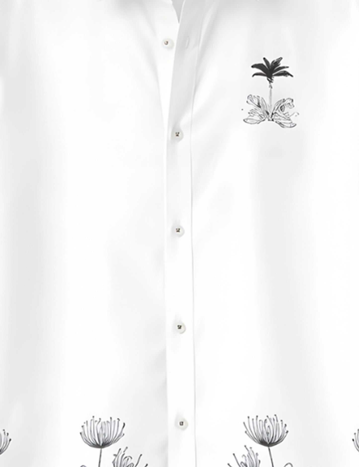 Bottom Petals Premium Mens Shirt