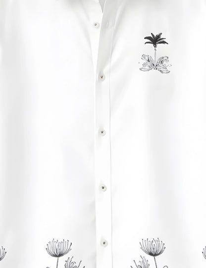 Bottom Petals Premium Mens Shirt