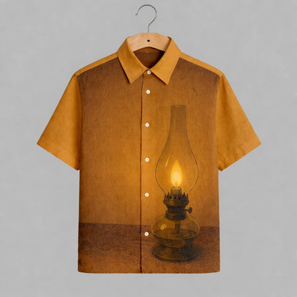 Brown Lamp Mens Premium Shirts