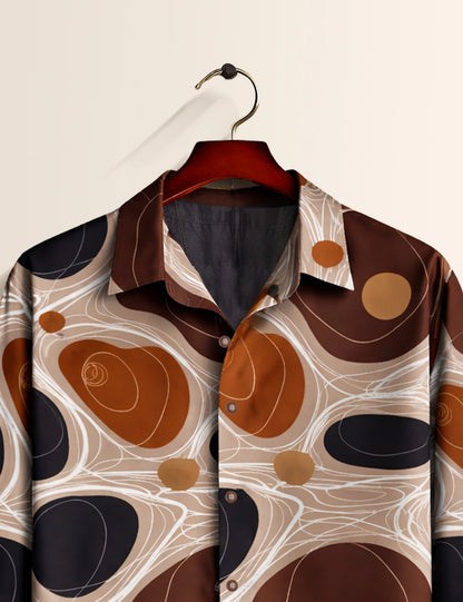 Brown Mocha Premium Mens Shirt