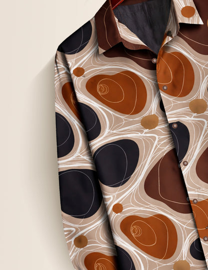Brown Mocha Premium Mens Shirt