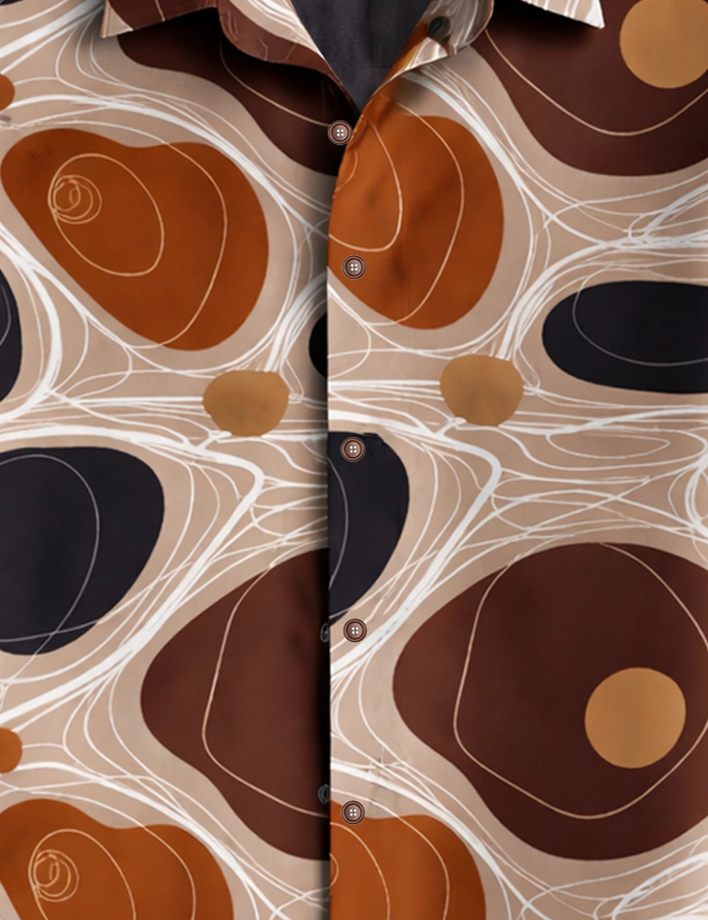 Brown Mocha Premium Mens Shirt