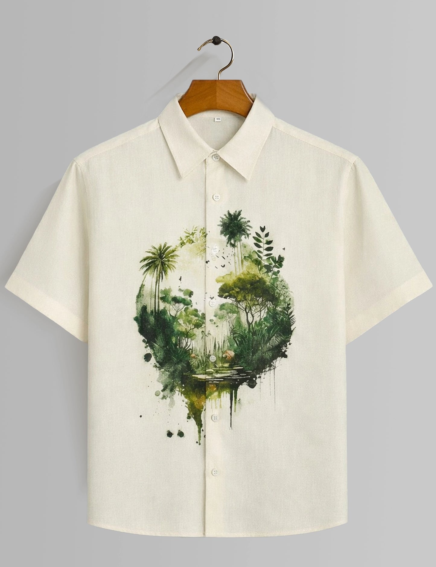 Circle Earth Mens Premium Shirts