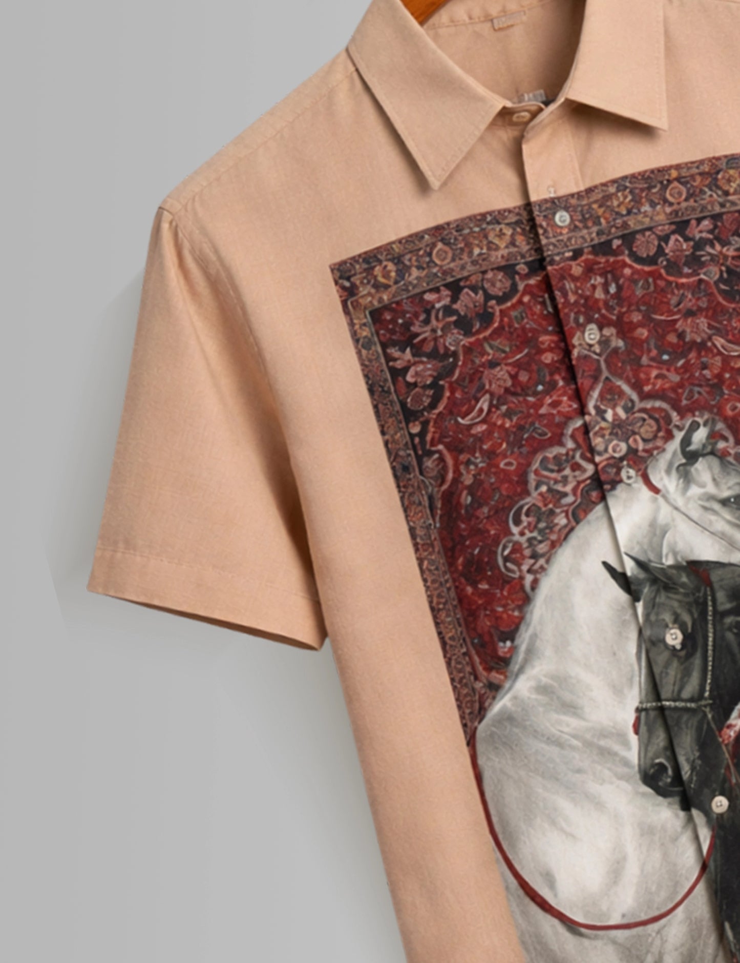 Coffee Horse Mens Premium Shirts