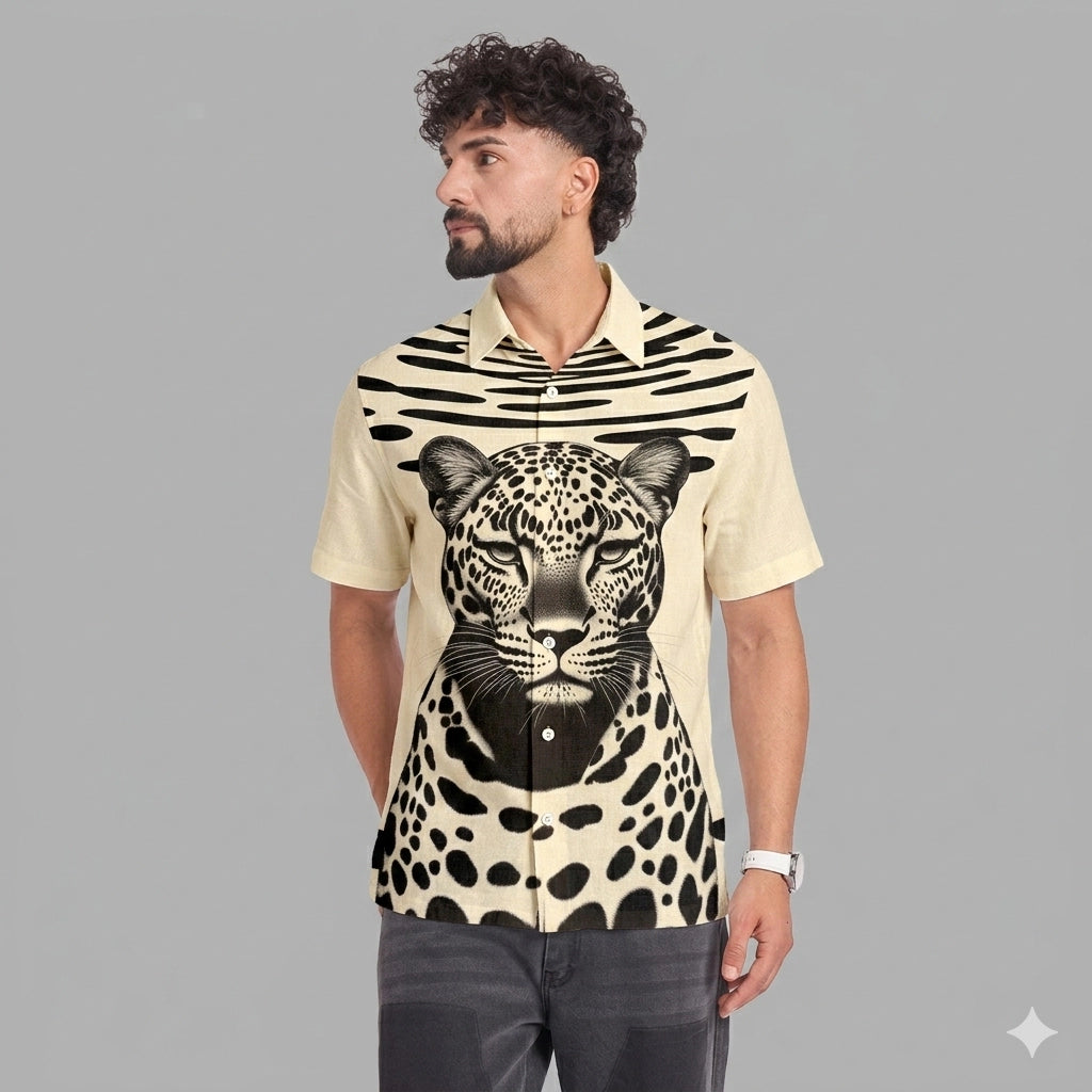 Front Tiger Mens Premium Shirts