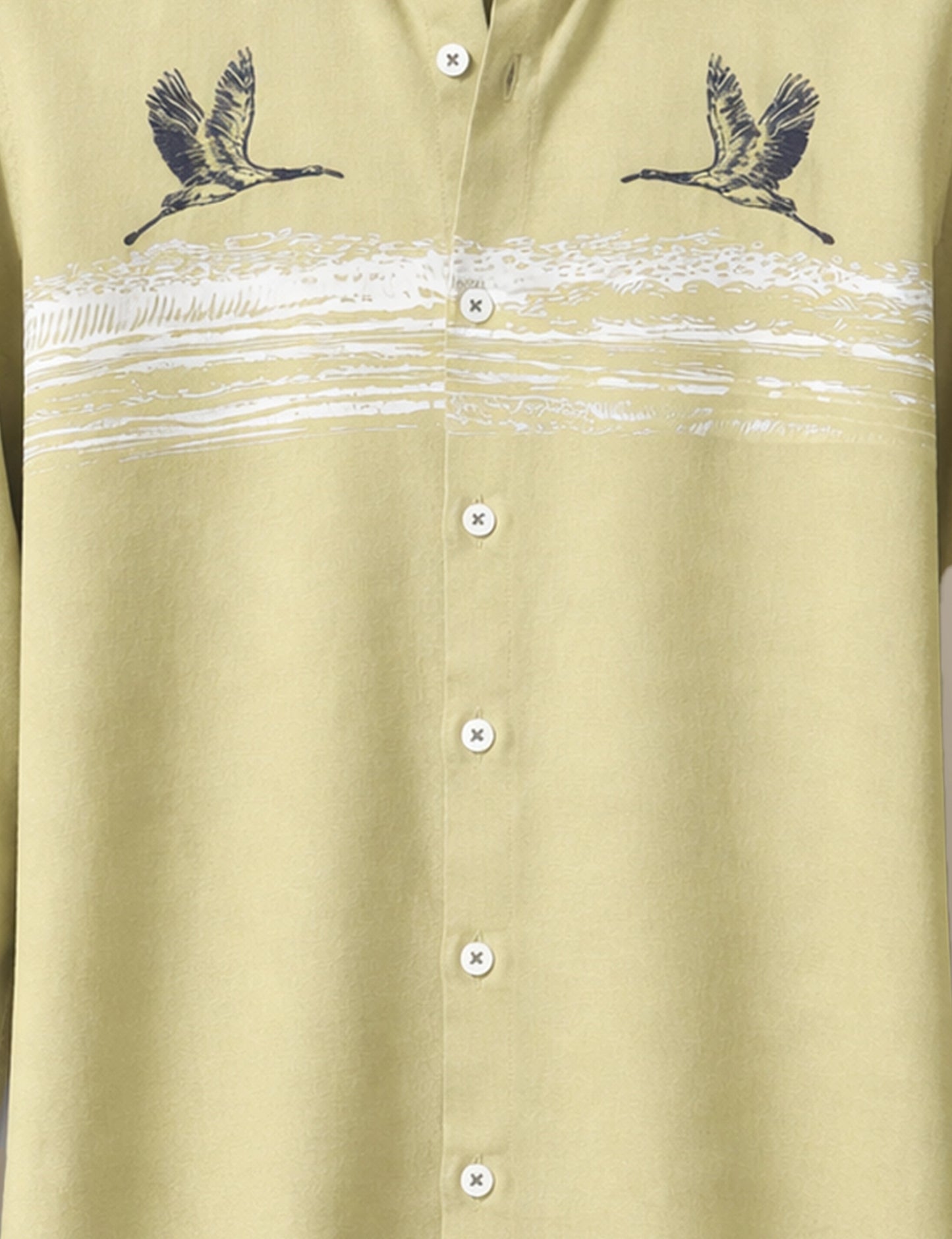 Green Bird Premium Mens Shirt