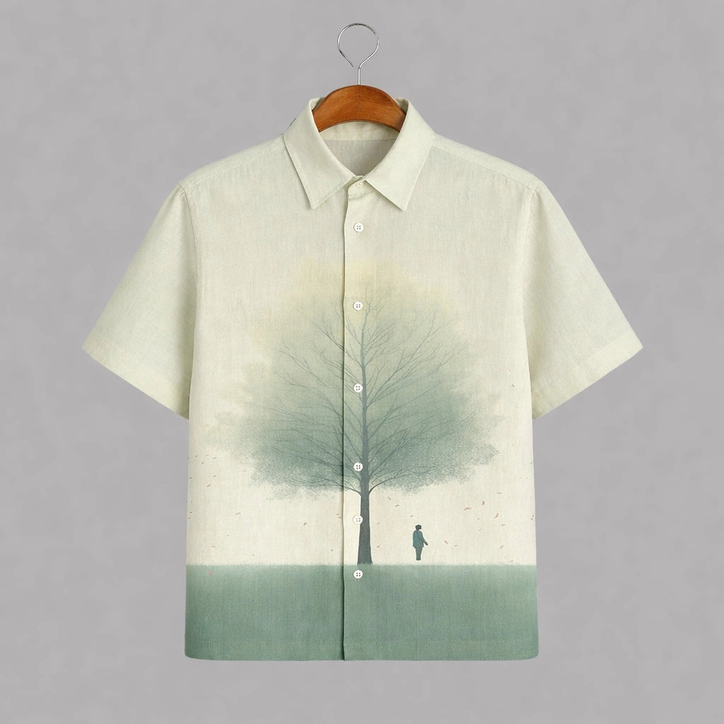 Green Tree Mens Premium Shirts