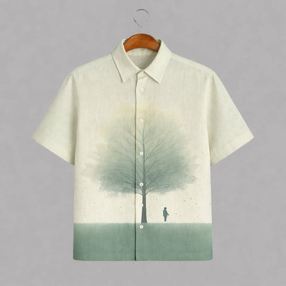 Green Tree Mens Premium Shirts
