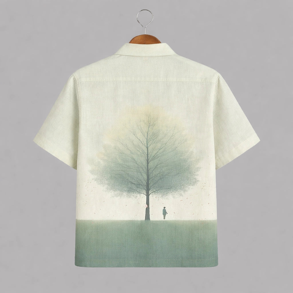 Green Tree Mens Premium Shirts