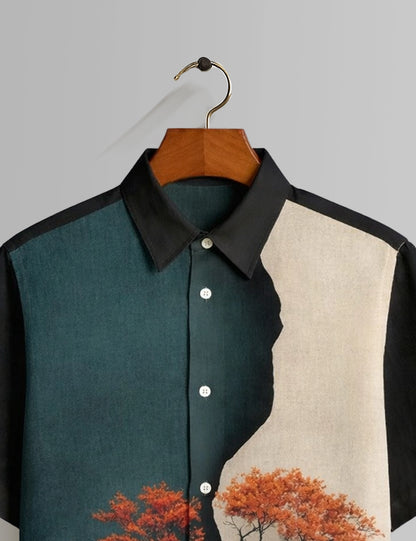 Half Tree Mens Premium Shirts