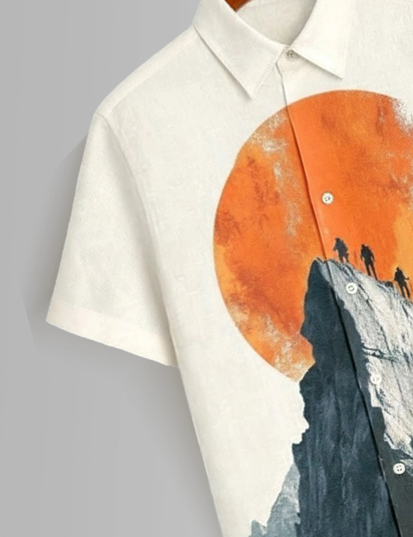 Moon Mountain Mens Premium Shirts