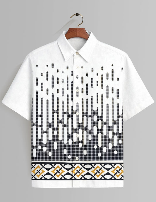Pixel Vertical Mens Premium Shirts