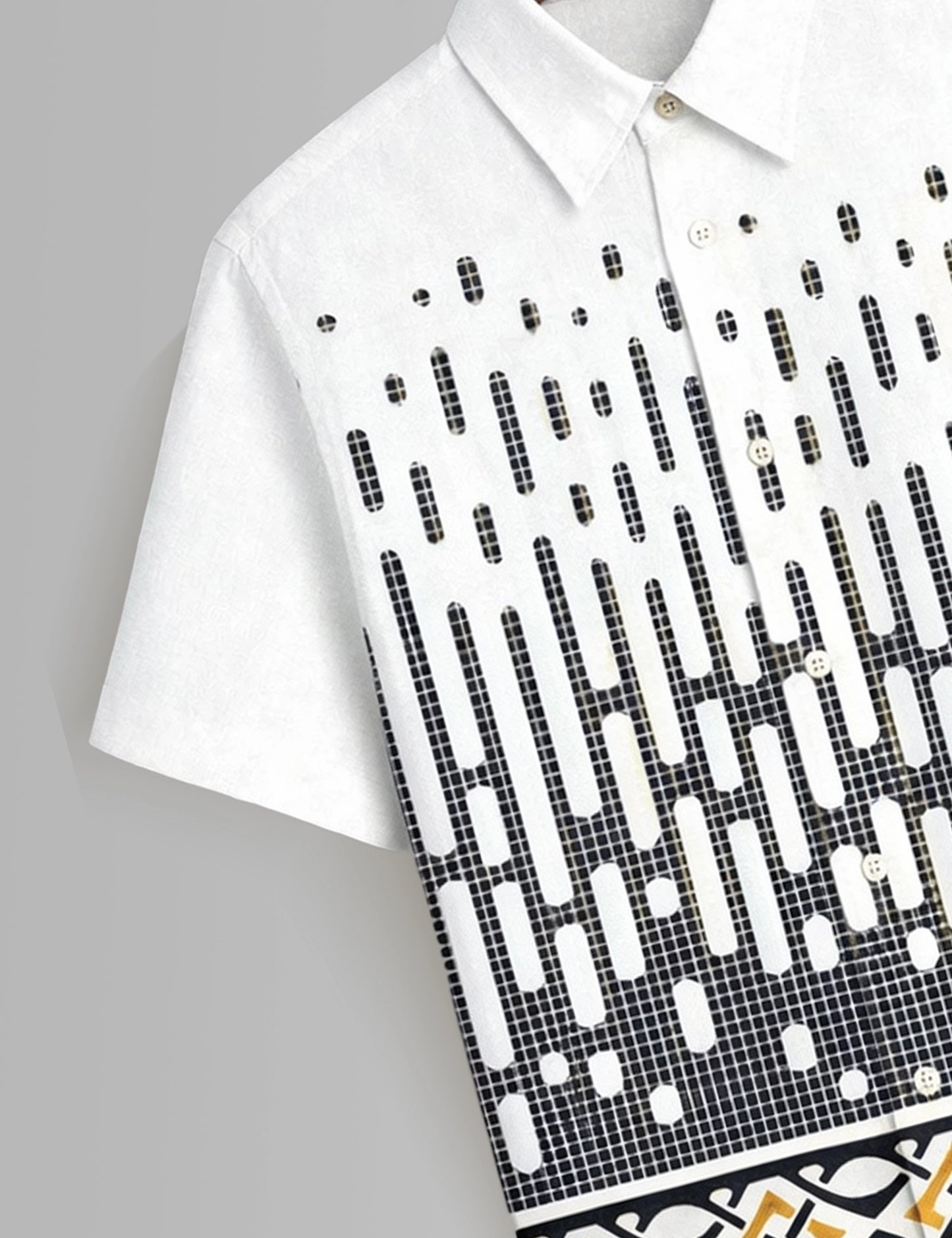 Pixel Vertical Mens Premium Shirts