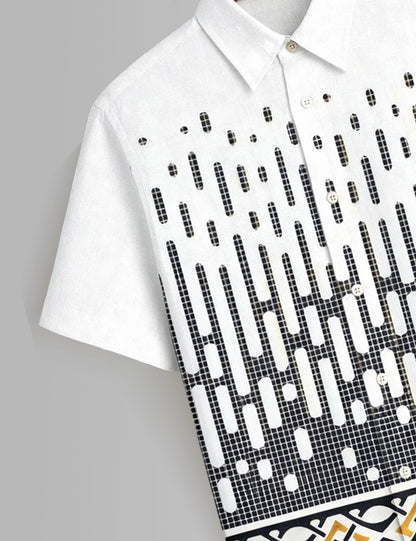 Pixel Vertical Mens Premium Shirts