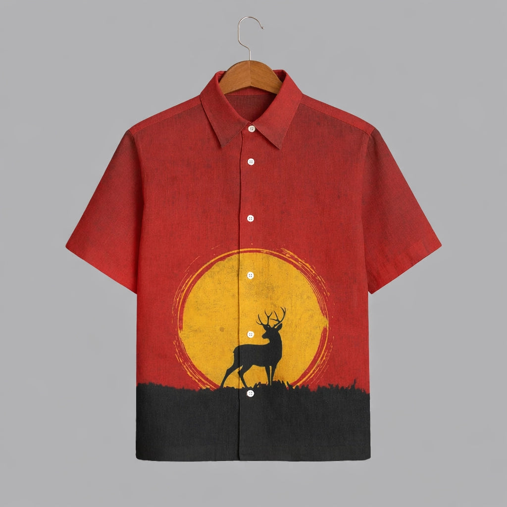 Red Deer Mens Premium Shirts