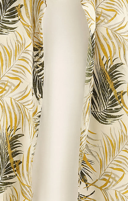 Yellow_Leaves Casual short-sleeve button-up shirt